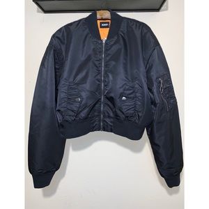 Hudson Jeans Rogue Cropped Bomber